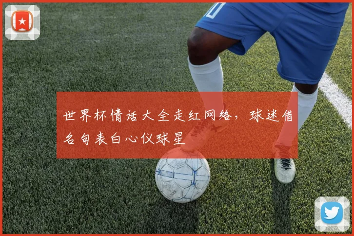 世界杯情话大全走红网络，球迷借名句表白心仪球星